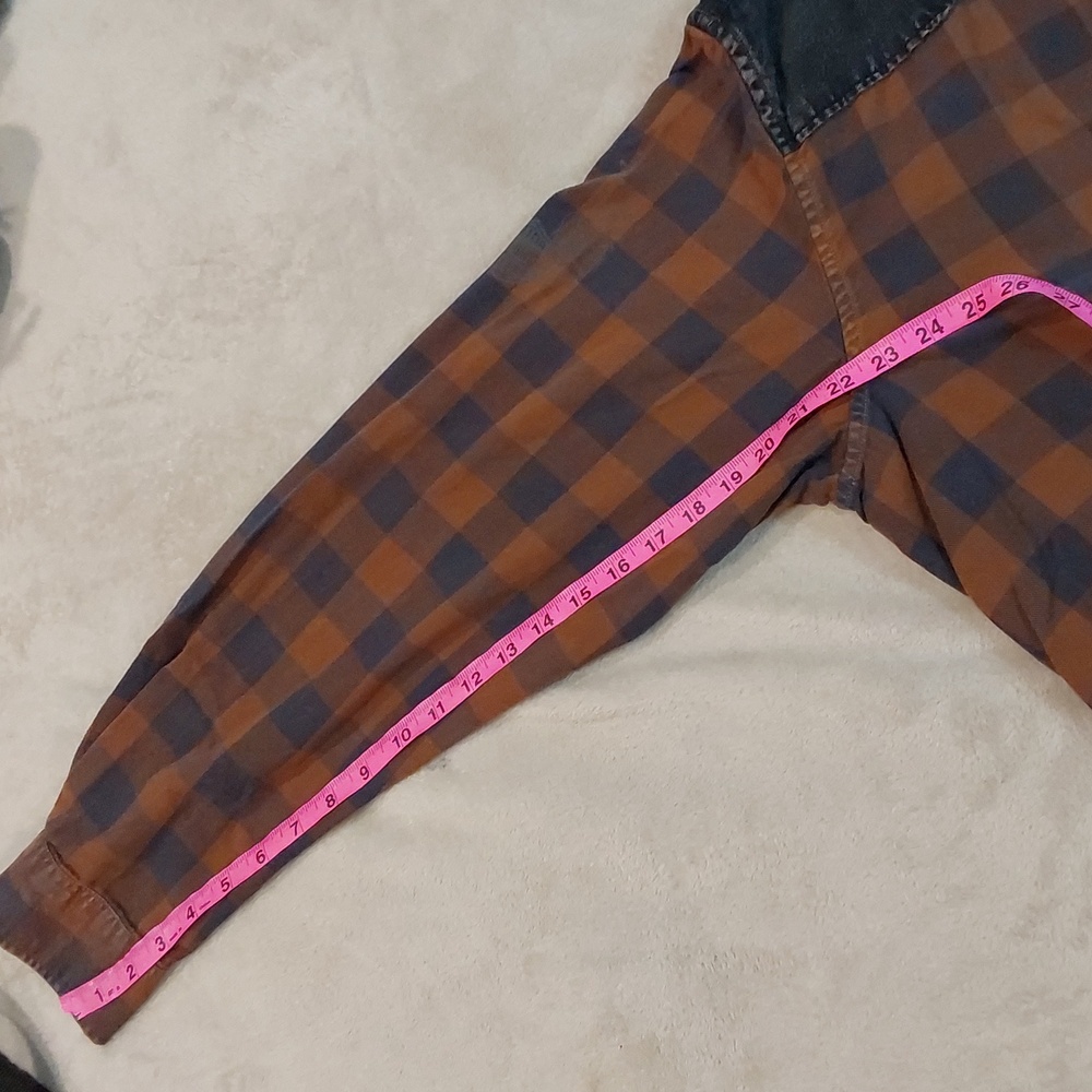 Harley-Davidson Brown Plaid Long Sleeve Button-Up Size 2XL & Leather Fanny Pack - Picture 8 of 16